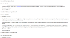 Desktop Screenshot of diary.carolyn.org